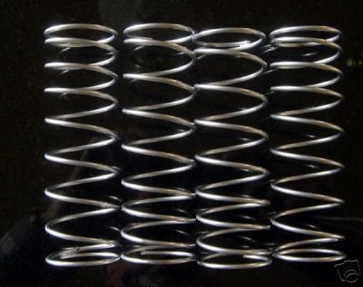 RC Raven Losi LST Silver Zinc Plated Dual Rate Shock Springs