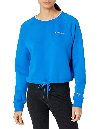 Champion womens Crewneck Sweatshirt, Bozzetto Blue, XX-Large US