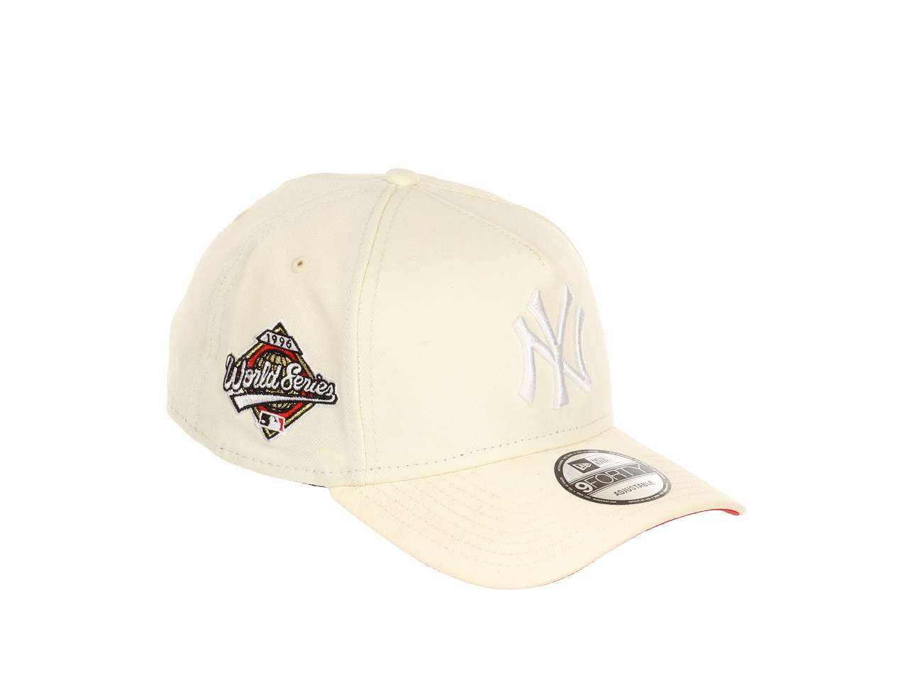 New Era Unisex 940-Yankees-Chrome#31425 New York Yankees Mlb World Series 1996 Sidepatch Cooperstown Chrome 9Forty A-Frame Snapback Cap