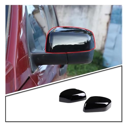 Coques de rétroviseur finition noir pour Freelander 2 LR2 - 2
