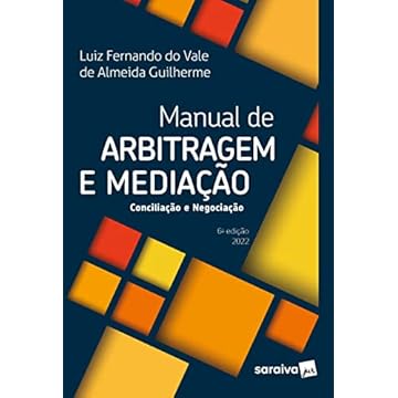Capa do livro Manual de Arbitragem e Mediação - 6ª edição 2022