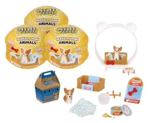 MGA's Miniverse Make It Mini Animals Series 3 (3 Pack) Blind Ball...