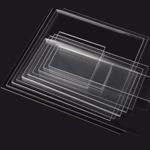 Placas de PVC transparente de 2 mm pack de 3 láminas plásticas flexibles 6
