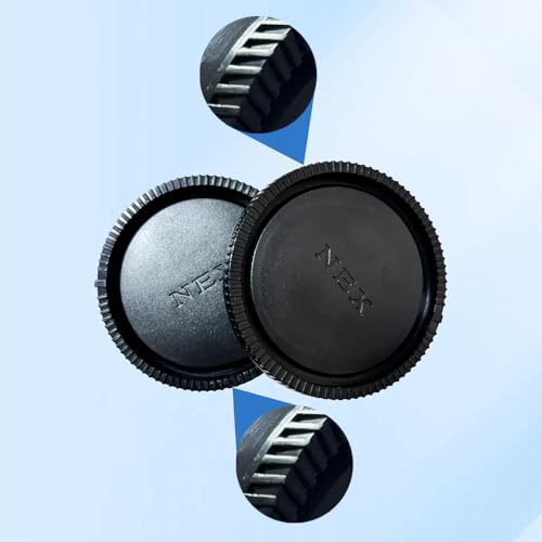 Capuchon d'objectif arrière Sony E NEX en lot de 2 pour boîtiers Alpha et VG30 - 6