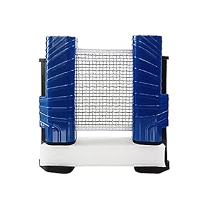 Verstelbare Intrekbare Net, Ping Pong-Apparatuur To-Go Inclusief Intrekbare Netpost, Bevestig Aan Elk Tabeloppervlak…