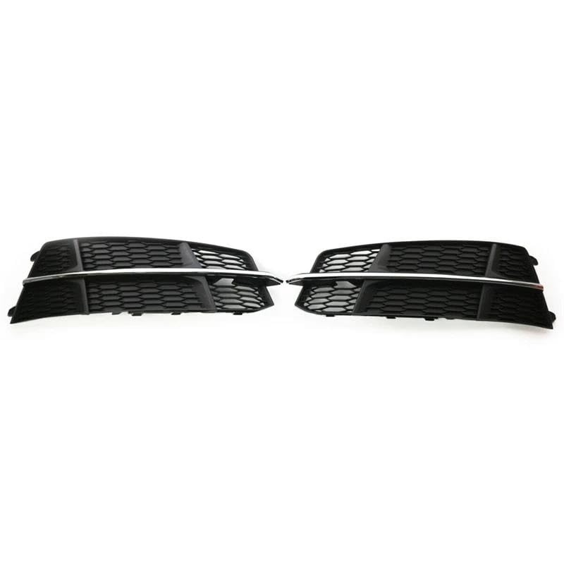 Calandre avant Audi A6 C7 pour remplacer un cache antibrouillard cassé 4G0807681An 4G0807682An
