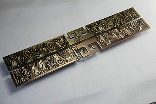 Chinese Style Antique Clouds, Gate Handles, El Wooden Doors, Bronze Handles, Modern Glass Doors, Antique Handles - (Color: Bronze/Size: 8cm80cm)