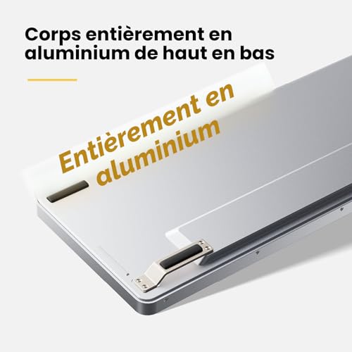 Clavier mécanique à profil bas LOFREE Flow84 pour éliminer la fatigue des poignets