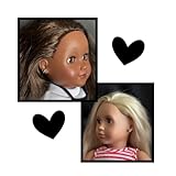 Doll Ear Piercing Pierce Kit Tool with a set of Earrings (Butterfly Earrings with Piercing Tool)