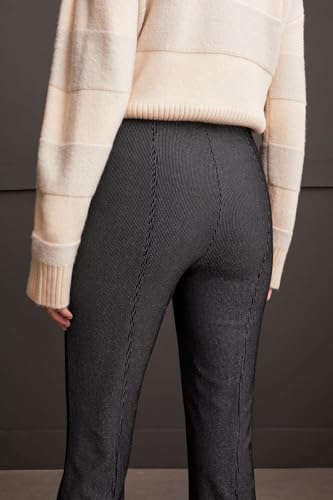 Tribal Women's Sparkle Stripe Micro Bootleg Pull-on Ankle Pants3