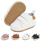 Baby Boys Girls Shoes, Infant Sneakers Non-Slip Rubber Sole Walking Shoes Newborn Crib First Walker...