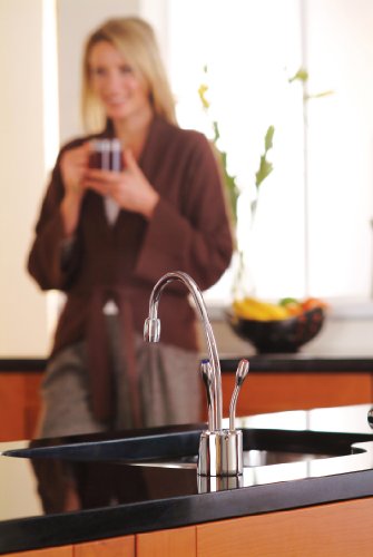 Image of InSinkErator F-HC1100C 719537 Contemporary Instant Hot & Cold Water Dispenser, One Size, Chrome