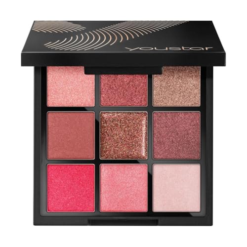 youstar BOHO GLAM Eyeshadow Palette 03 Bad & Boujee | Paleta de sombras de ojos altamente pigmentada y duradera con matices mate y brillantes, larga duración, neutral en el clima, vegana