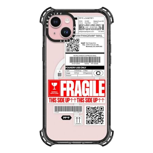 Coque iPhone 15 Plus CASETiFY Bounce pour photographes nomades et sportifs urbains noir