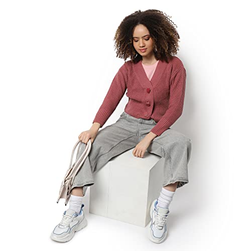 Image of PINACOLADA Women's Zip-Front Hoodie with Contrast Drawstring for Casual Wear | Hooded Neck | Long Sleeve | Zipper Closure | Cotton Sweatshirt Crafted with Comfort Fit for Everyday Wear