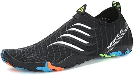 Mishansha Mens Womens Water Shoes Quick Dry Barefoot for Swim Diving Surf Aqua Sports Pool Beach Walking Yoga