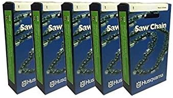 Set of 5 Husqvarna Chainsaw 20" Chain Low Kick H80-72 501846572 3/8 .050 455