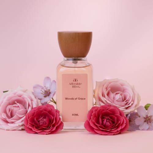Image of Woods of Grace Eau De Parfum | Long Lasting | Premium Fruity & Earthy Perfume for Her | Quietly Confident Signature Scent for Office & Everyday Wear (60ml)