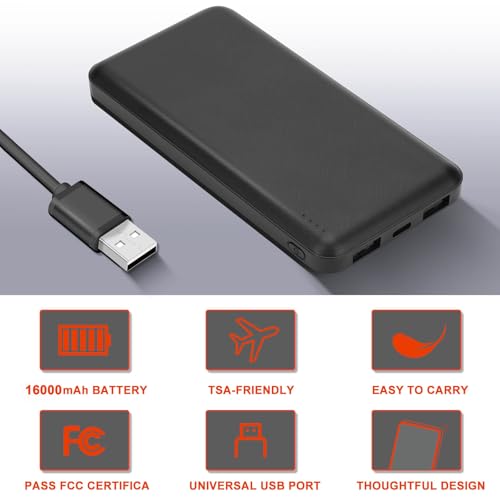 Heated Vest for Men and Women with Battery Pack, Lightweight Washable 8 Heating Zones 3 Heating Levels Heating Vest4