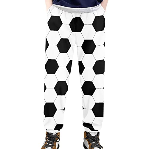 SEANATIVE Kids Jogger Pants with Pocket Loose Athletic Sweatpant for Running Yoga Hiking