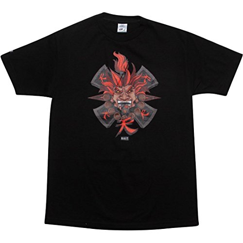 BAIT Men's Street Fighter Akuma Tee - Jesse Hernandez Large Black