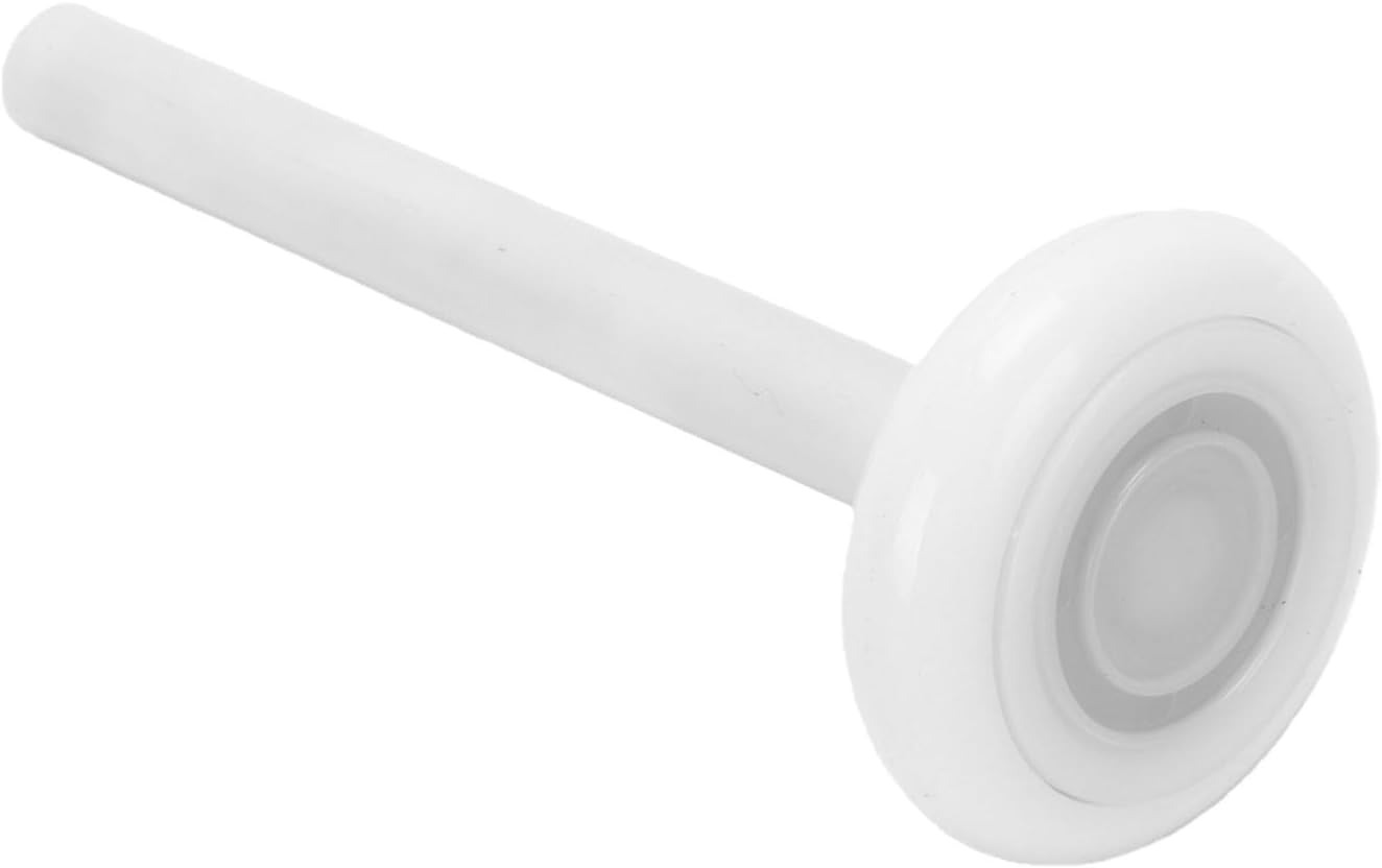 White Nylon Garage Door Rollers | 2 Inch Sealed Bearing Wheels for Quiet Operation On Most Garage Doors