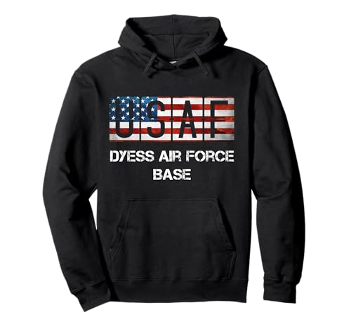Dyess Air Force Base Distressed Pullover Hoodie