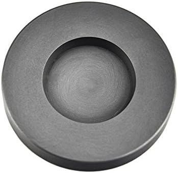 4 oz Troy Ounce Round Gold Graphite Ingot Coin Mold for Melting Casting Refining Scrap Metal Jewelry