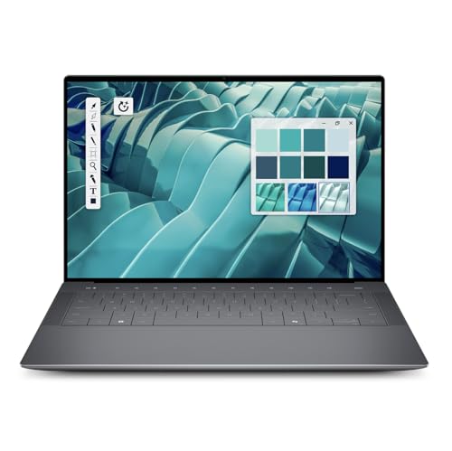 Image of Dell XPS 14 Premium Laptop DA14250, 14.5 inch 3.2K OLED Touchscreen Display, Intel Core Ultra 7 255H, 16GB LPDDR5X RAM, 4TB PCIe SSD, Backlit Keyboard, Fingerprint Reader, WiFi 7, Windows 11 Pro