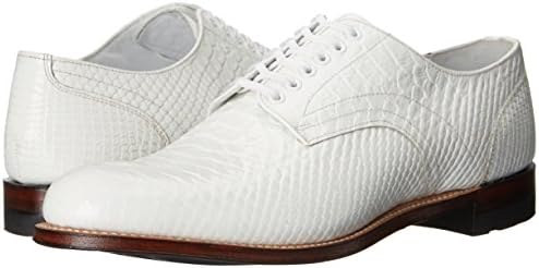 Stacy Adams Men's Madison Plain Oxford,White,10 D US | Image 6
