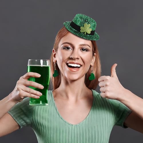 Clips décoratifs pour filles et petits cadeaux thématiques Saint-Patrick 4 pièces