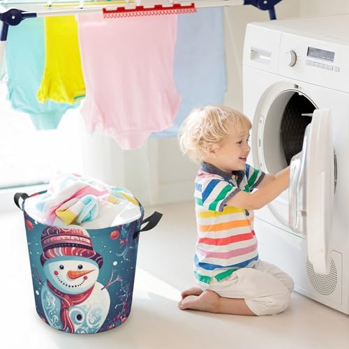 Panier à linge pliable grand format bac à linge Noël motifs festifs