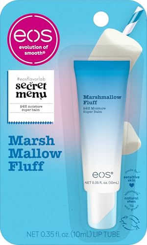 eos 24H Moisture Super Balm - Marshmallow Fluff, Lip mask,