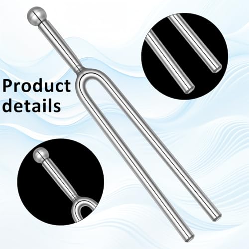 1PC Tuning Fork for Piano - 440 Hz Violin Tuner for Relaxing Healing, Tuning Forks Instruments for Stress & Sleep, Meditation & Sound Therapy Accessories, Reiki Supplies - Image 5