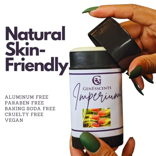 Genesscents Imperium Deodorant Blissful Caress |Natural Deodorant |Gender-Inclusive |Aluminum Free| Baking Soda Free| Alkaline Coconut Oil & Mango Butter #TOP2