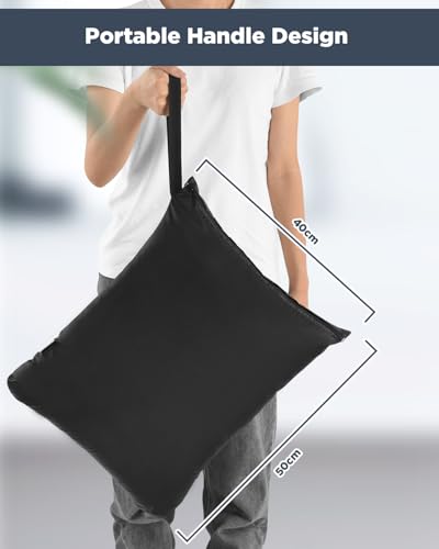 OTraki 2 Stück Nassbeutel Schwimmen 40 x 50 cm, Wetbag Schwimmsachen mit Reißverschluss Wäschebeutel Reise für Schmutzwäsche Wiederverwendbare Kulturbeutel für Badekleidung, Windelbeutel für Unterwegs