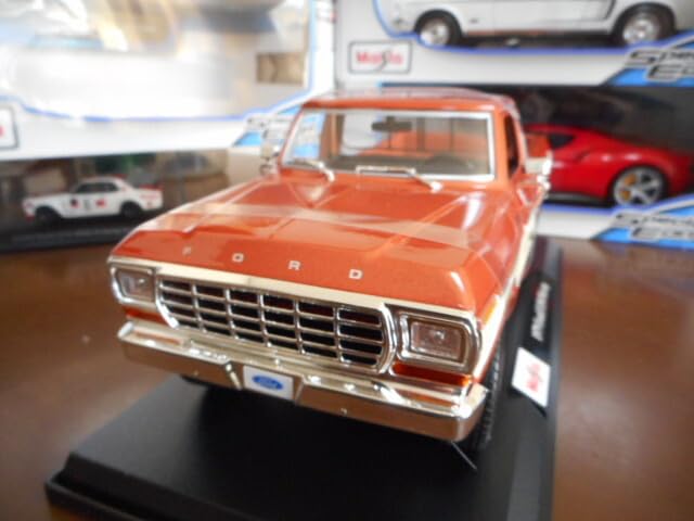 Amazon.co.jp: 1/18 Ford F150 Single Cab Brown 1979 Ford F