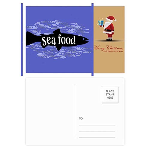 Lot de 20 cartes postales motif poisson noir papeterie créative et correspondance artistique