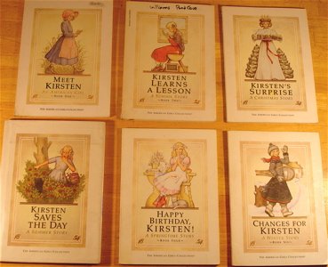Boxed Set: Kirsten American Girl Doll Books: Meet Kirsten, Kirsten Learns a Lesson, Kirsten Saves the Day, Happy Birthday Kirsten, Kirsten's Surprise,...