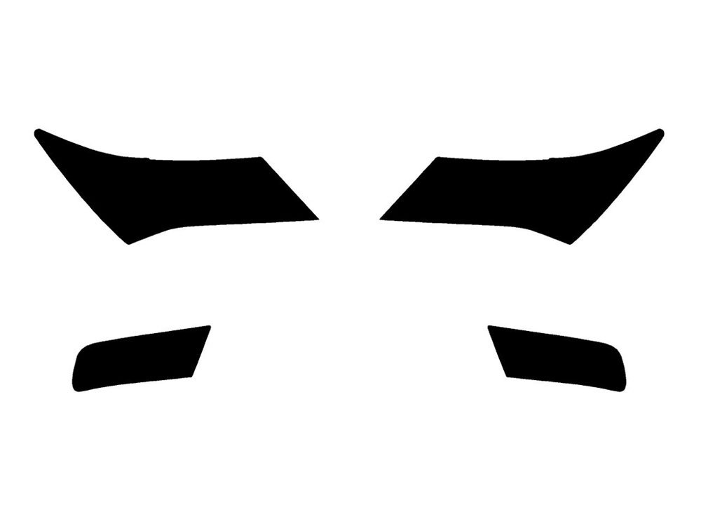 Rvinyl Headlight Tint Covers Compatible with Acura MDX 2007-2013 - Clear