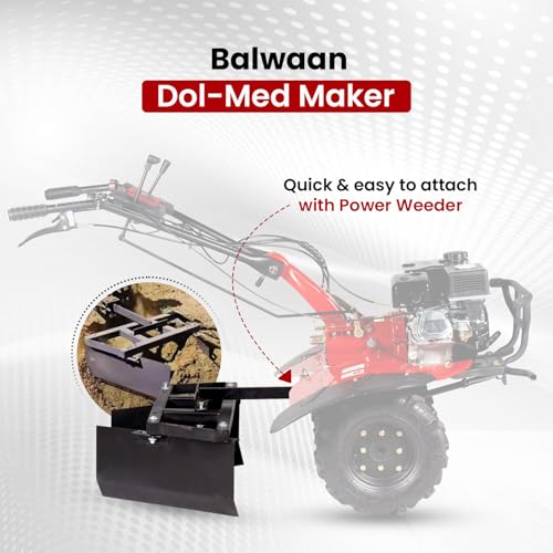 Image of Balwaan Krishi Dol - Med Maker, Adjustable Bed and Furrow Maker, Power Weeder Attachment