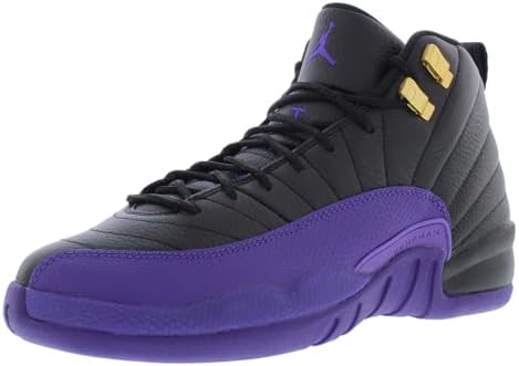 purple and black air jordan 12