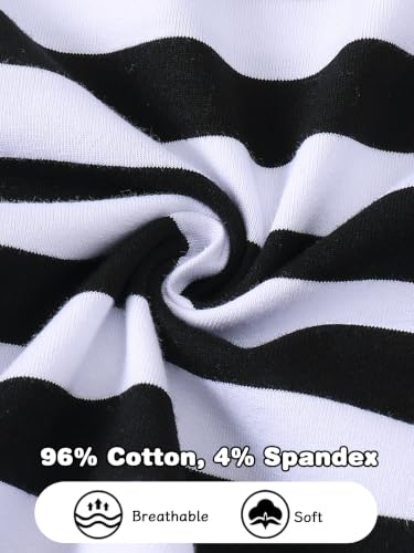 Image of Magic Park 6M-14Y Kid Striped T-Shirt Boys Cotton Tee Basic Top