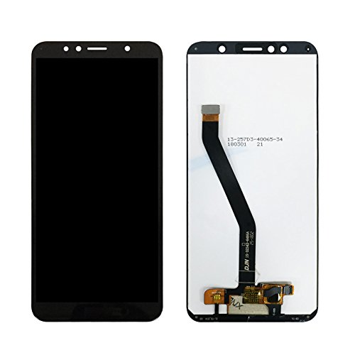 Écran Complet Huawei Y6 2018 - LCD + Vitre Tactile + Châssis Noir - Neuf De Remplacement