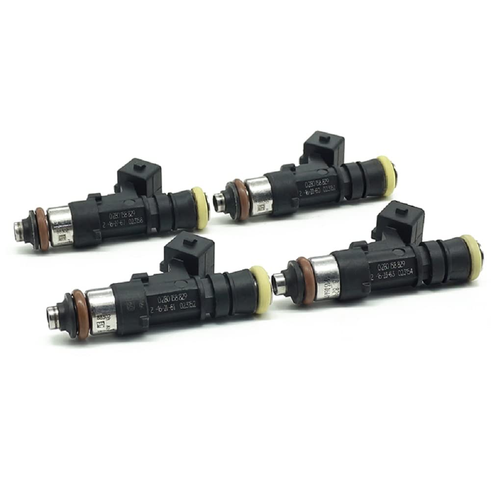 4PC OE 0280158830 0280158829 Kraftstoffeinspritzer replacement 