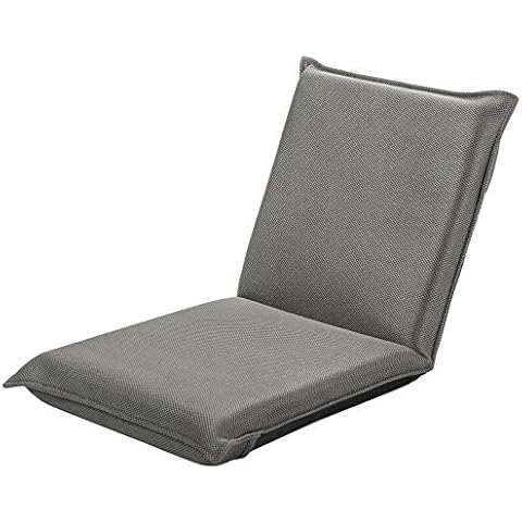 Multigot Folding Floor Chair, Portable Padded Lounge Chair with 6 Adjustable Positions, Lazy Sofa Sleeper Recliner for Reading Cover