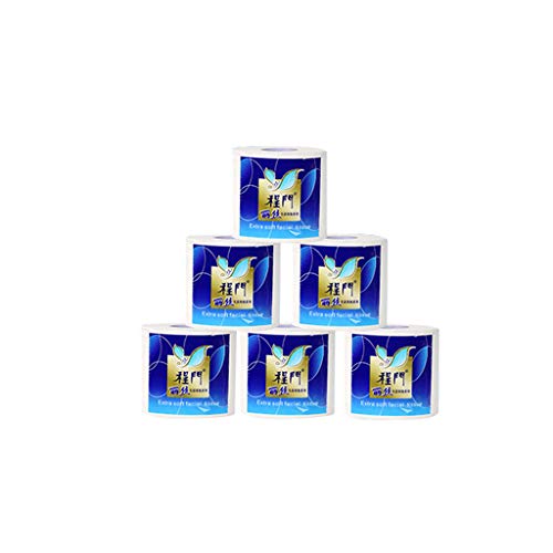 Preisvergleich Produktbild Covermason Spielzeug 6PCS Toilettenpapier Rollen Papiertücher Rolle Rollenpapier Kosmetiktücher Klopapier Küchenpapier (6pcs)
