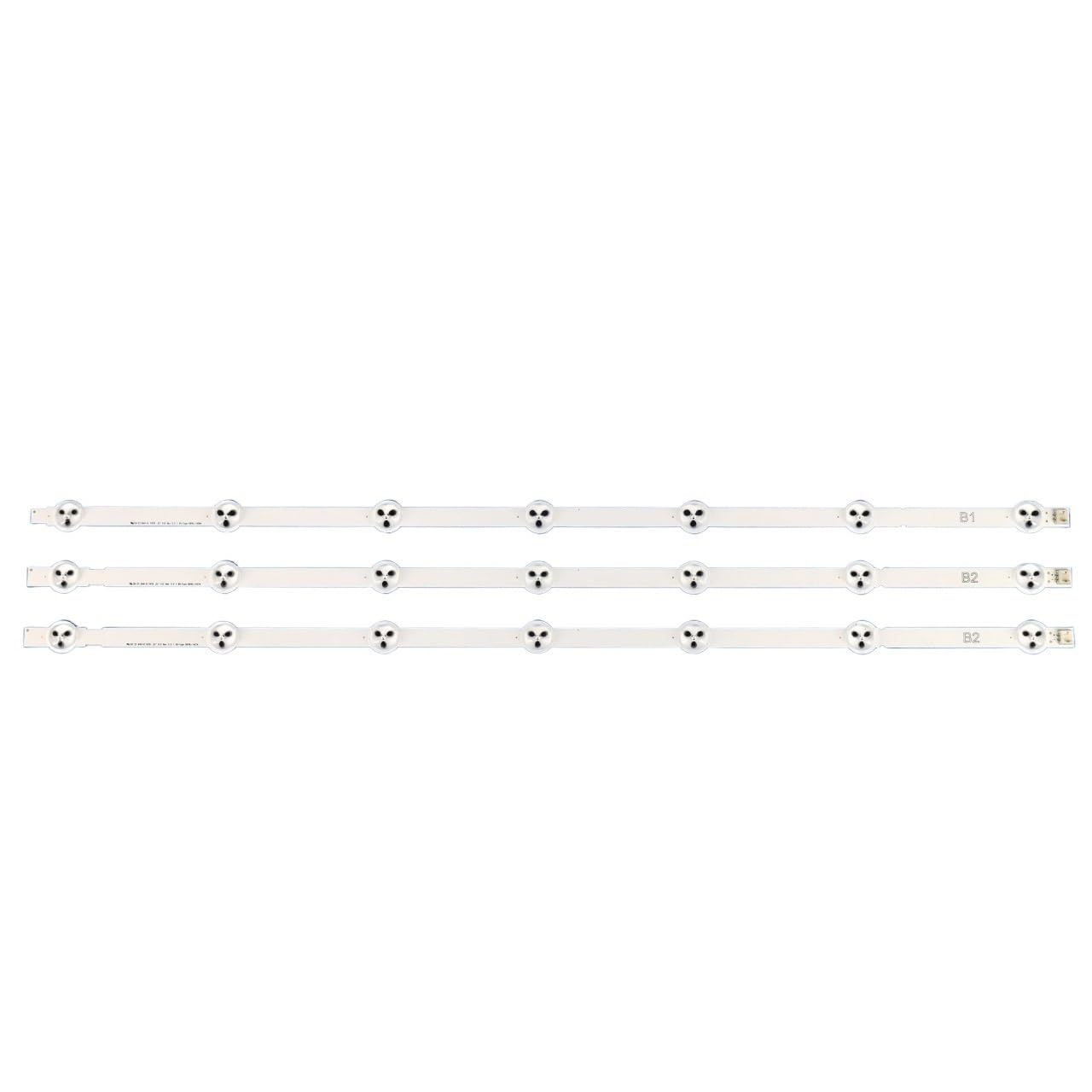 Tiras LED de 630 mm para solucionar la pantalla negra en televisores LG de 32 pulgadas