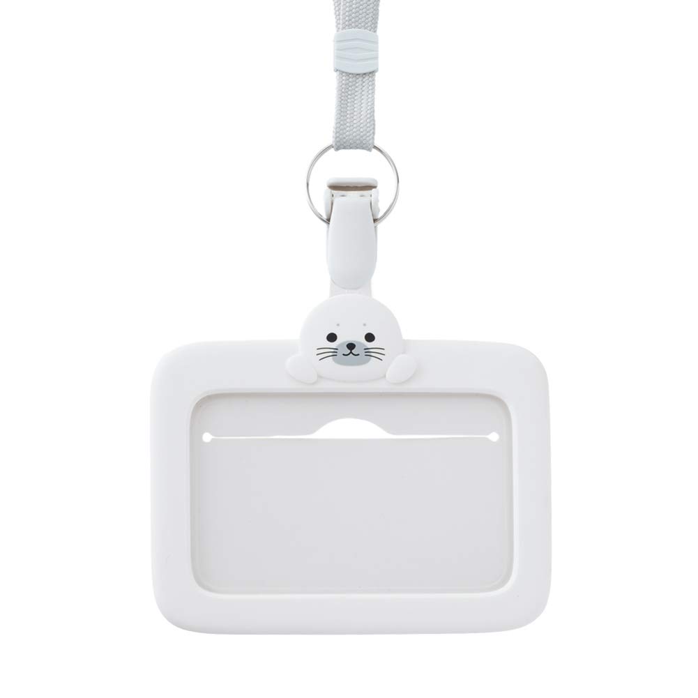 Porte-carte d'identité silicone Lihit Lab SMARTFIT PuniLabo étui badge rigolo - 8
