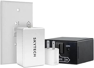 Skytech 8001 Smart Home Compatible Fireplace Remote Control with Transmi...